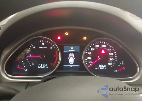 2012 Audi Q7 3.0 Tdi Premium z USA, uszkodzony, nr VIN WA1LMAFE0CD007080